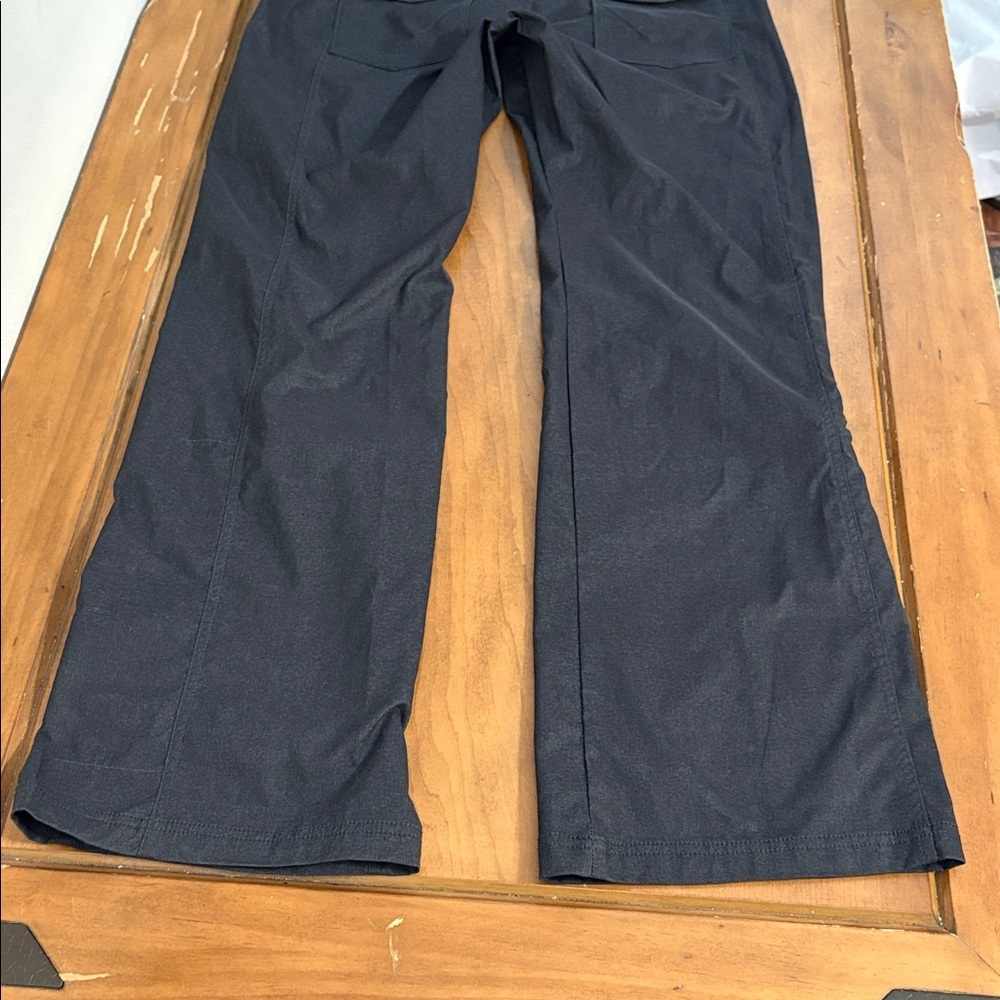Athleta Nylon Blend Dark Gray Pants Size 12 - Picture 12 of 16